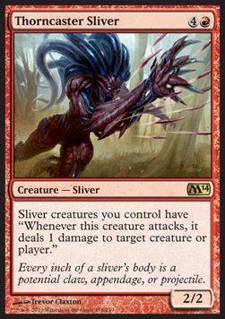 Magic 2014 158/249 Thorncaster Sliver