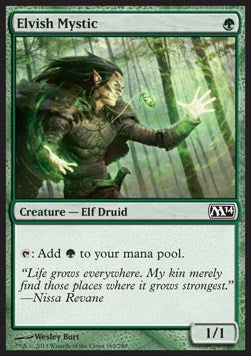 Magic 2014 169/249 Elvish Mystic