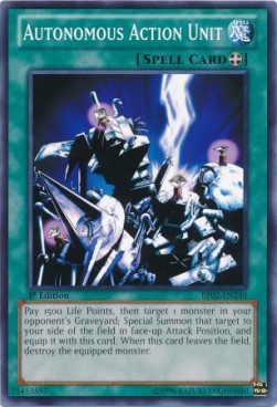 Autonomous Action Unit Yu-Gi-Oh! (BP02-EN140)