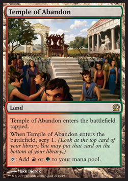 Theros 224/249 Temple of Abandon