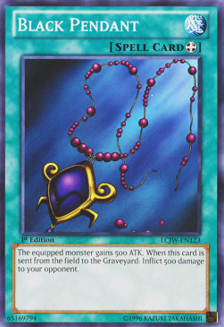 Black Pendant Yu-Gi-Oh! (LCJW-EN123)