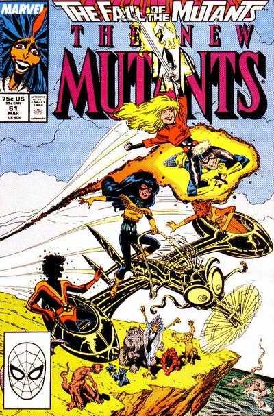 The New Mutants #61 Marvel Comics (1983)