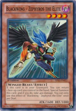 Blackwing Zephyros the Elite (SDLI-EN022)