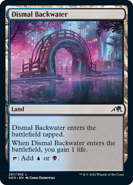 Kamigawa: Neon Dynasty 267/302 Dismal Backwater (Foil)