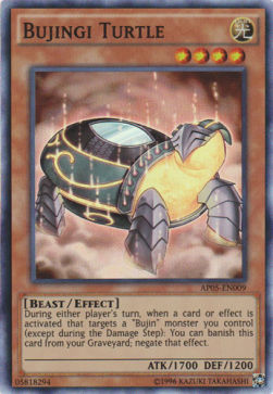 Bujingi Turtle (Super Rare)(AP05-EN009)