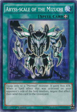 Abyss-Scale of the Mizuchi Yu-Gi-Oh! (MP14-EN040)