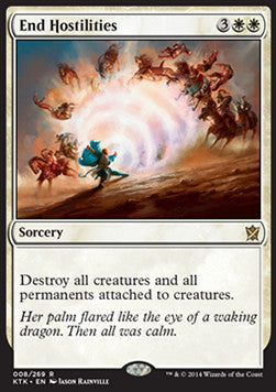 Khans of Tarkir 008/269 End Hostilities (Foil)