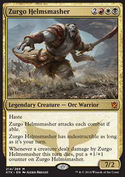 Khans of Tarkir 214/269 Zurgo Helmsmasher