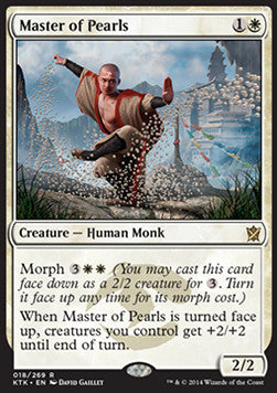 Khans of Tarkir 018/269 Master of Pearls