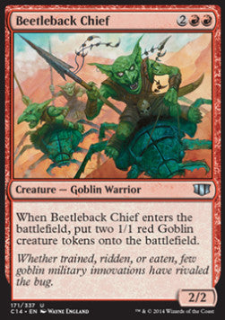 Commander 2014 171/337 Beetleback Chief