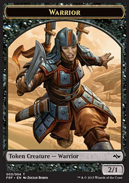 Warrior 003/004 Fate Reforged Token