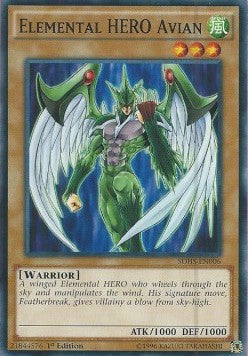 Elemental Hero Avian (SDHS-EN006)