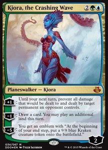 Duel Decks: Elspeth VS. Kiora 034/067 Kiora, the Crashing Wave (Foil)