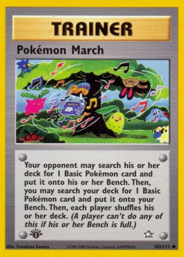 Neo Genesis 102/111 Pokemon March