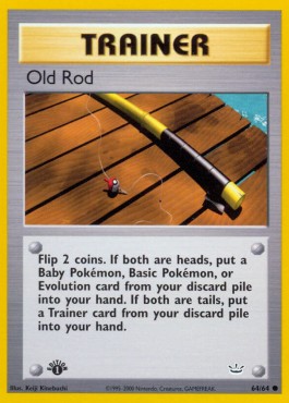 Neo Revelation 064/064 Old Rod (RJD)