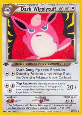 Neo Destiny 040/105 Dark Wigglytuff