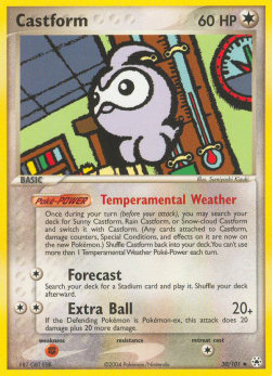 EX Hidden Legends 030/101 Castform