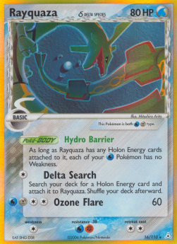 EX Holon Phantoms 016/110 Rayquaza & Delta Species