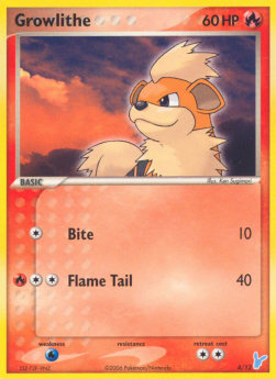 EX Trainer Kit 2 04/12 Growlithe (M)