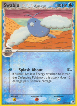 EX Dragon Frontiers 065/101 Swablu