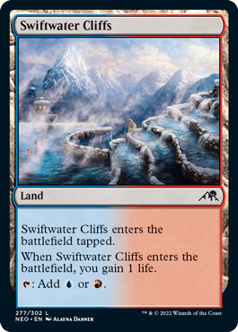 Kamigawa: Neon Dynasty 277/302 Swiftwater Cliffs (Foil)