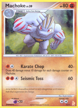 DP Trainer Kit 3 04/11 Machoke (L)