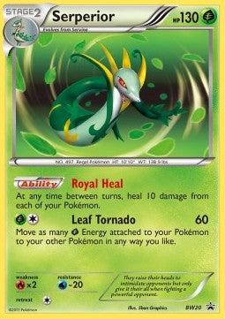 Black & White Promo BW020 Serperior (Holo)