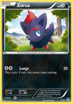 BW Trainer Kit 5 13/30 Zorua (Z)