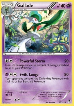 Plasma Storm 061/135 Gallade (Holo)