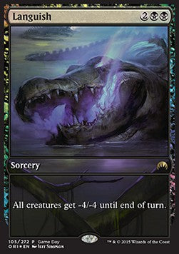 Magic Origins 105/272 Languish (Game Day Foil Promo)