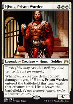 Magic Origins 019/272 Hixus, Prison Warden (Foil)