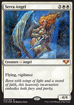 From the Vault Angels 014/015 Serra Angel (Foil)