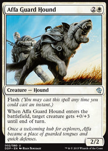 Duel Decks: Zendikar VS. Eldrazi 002/080 Affa Guard Hound