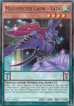 Majespecter Crow Yata Yu-Gi-Oh! (DOCS-EN027)