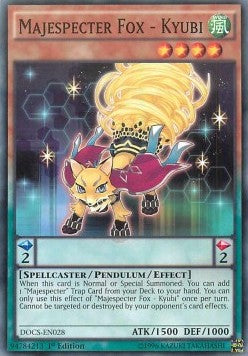 Majespecter Fox Kyubi Yu-Gi-Oh! (DOCS-EN028)