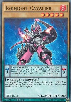 Igknight Cavalier Yu-Gi-Oh! (DOCS-EN030)