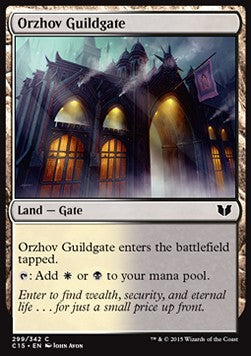 Commander 2015 299/342 Orzhov Guildgate