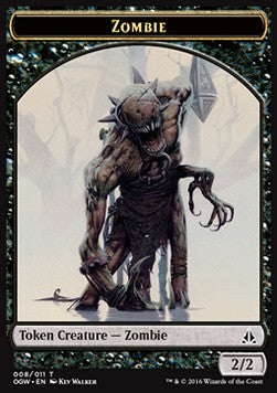 Zombie 008/011 Oath of the Gatewatch Token