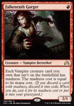 Shadows Over Innistrad 155/297 Falkenrath Gorger