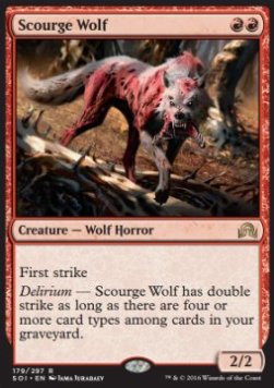 Shadows Over Innistrad 179/297 Scourge Wolf