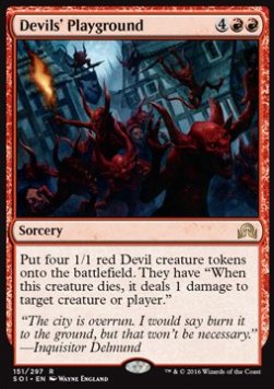 Shadows Over Innistrad 151/297 Devil's Playground