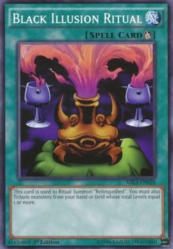 Black Illusion Ritual Yu-Gi-Oh! (MIL1-EN020)