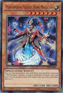 Performapal Sleight Hand Magician (Ultra Rare)(YS16-EN001)