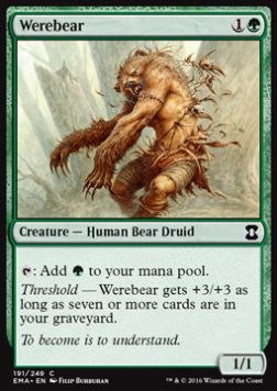 Eternal Masters 191/249 Werebear