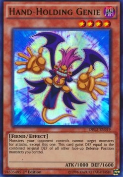 Hand-Holding Genie (Ultra Rare)(DRL3-EN019)