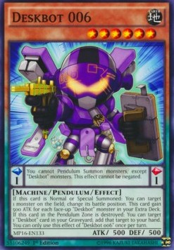 Deskbot 006 Yu-Gi-Oh! (MP16-EN133)