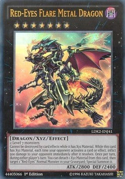 Red-Eyes Flare Metal Dragon (Ultra Rare)(LDK2-ENJ41)