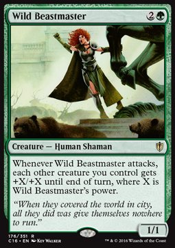 Commander 2016 176/351 Wild Beastmaster