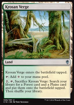 Commander 2016 306/351 Krosan Verge