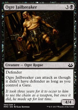 Modern Masters 2017 080/249 Ogre Jailbreaker